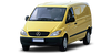 Wiper Blades (A3) Mercedes-Benz Vito 2005 - 2010  (W639) 2 Rear Doors
