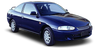 Wiper Blades(1) Mitsubishi Lancer 1996 - 2003  (CE) Coupe