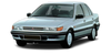 Wiper Blades(1) Mitsubishi Lancer 1989 - 1992  (CA, CB) Sedan