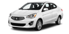 Wiper Blades(1) Mitsubishi Mirage 2014 - 2016  (LA) Sedan